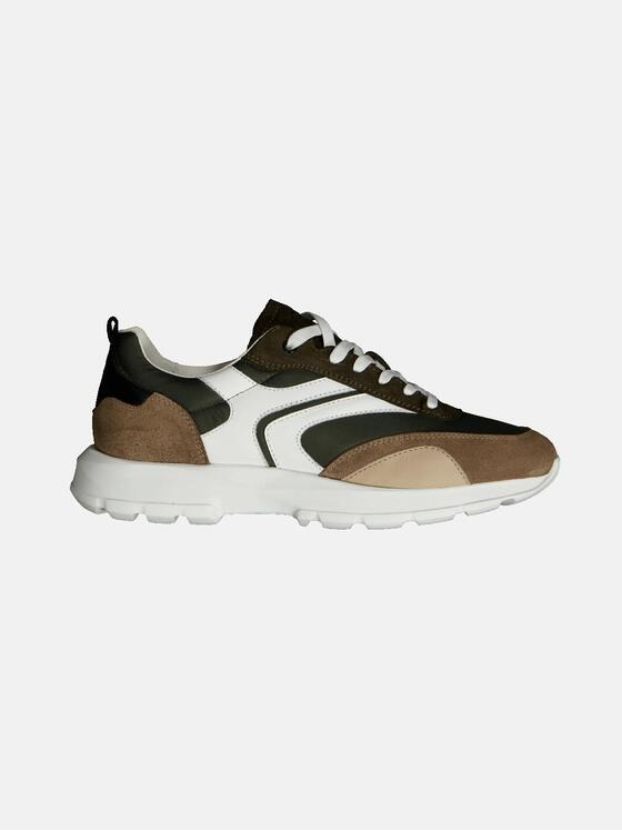 engbers Herren Sneaker mit gefederter Sohle Khaki 35130
