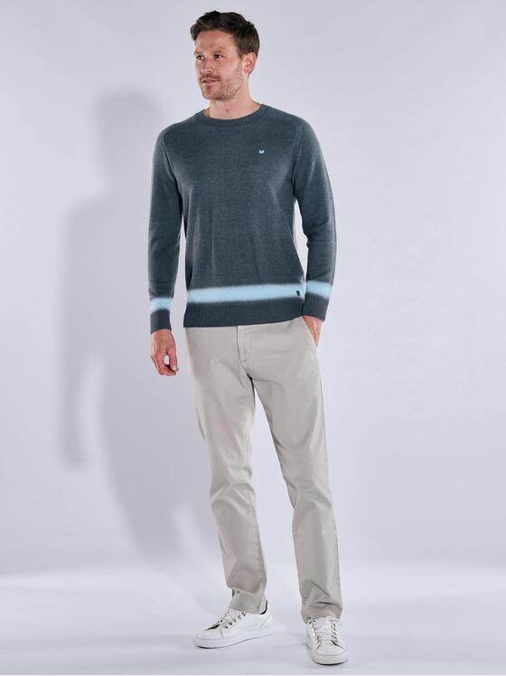 ENGBERS GERMANY Herren Pullover aus Merinowolle Saphirblau 37617