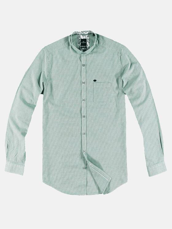 engbers Herren Hemd uni Tannengruen 30352
