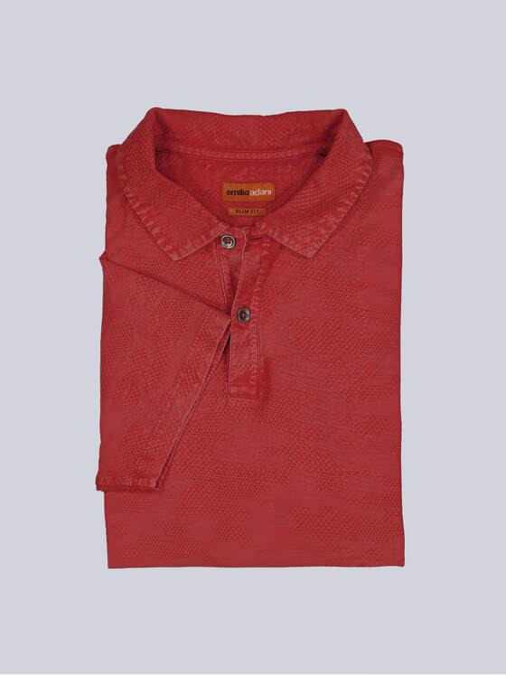 emilio adani Herren Polo-Shirt slim fit Orange 38304