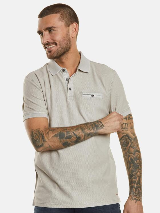 emilio adani Herren Poloshirt Beige 34552