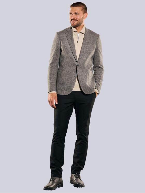 emilio adani Herren Freizeit-Sakko slim fit Braun 35568