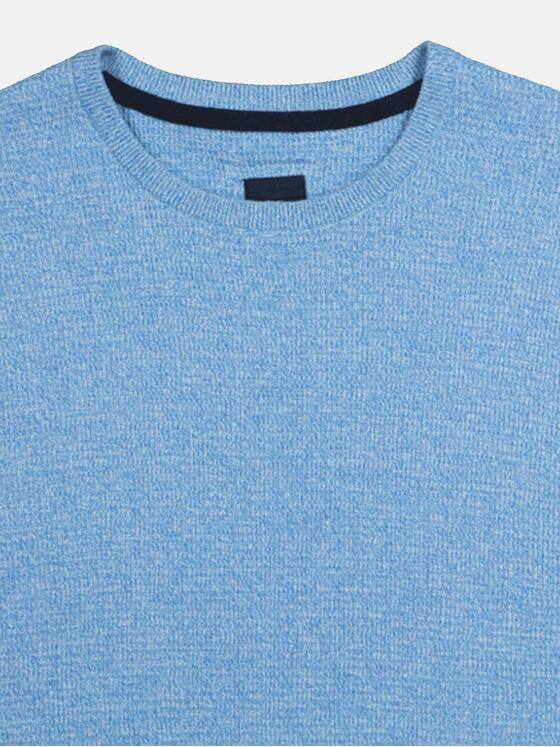 engbers Herren Pullover uni Blau 36848