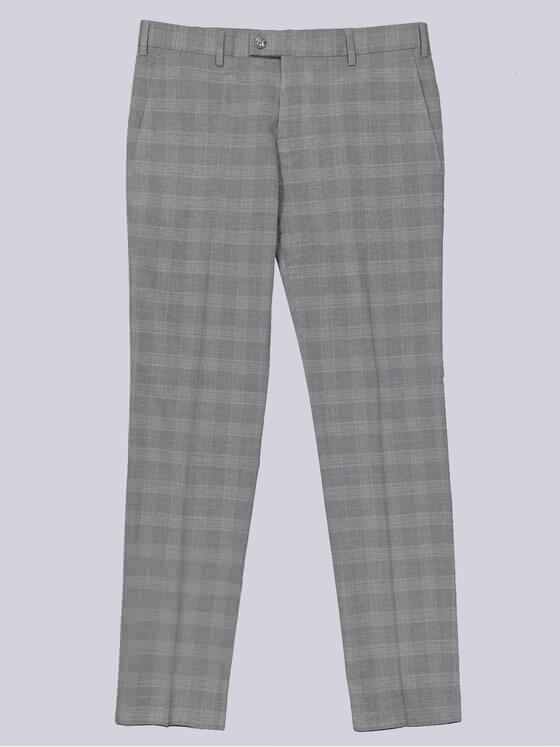 emilio adani Herren Anzug-Hose slim fit Grau 36386