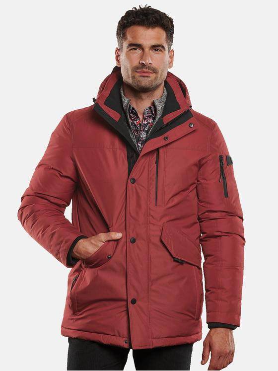 engbers Herren Jacke lang Rot 32306