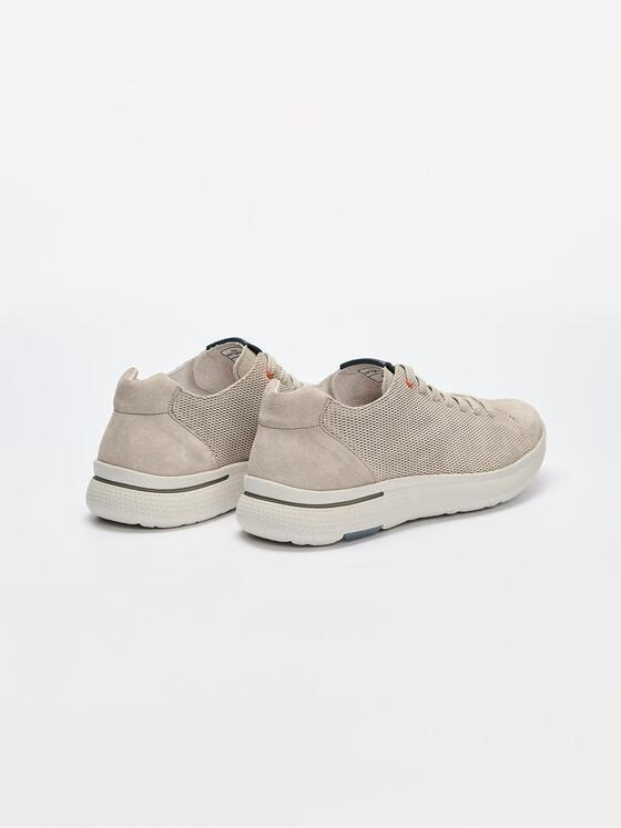 engbers Herren Sneaker aus Leder Grau 36530