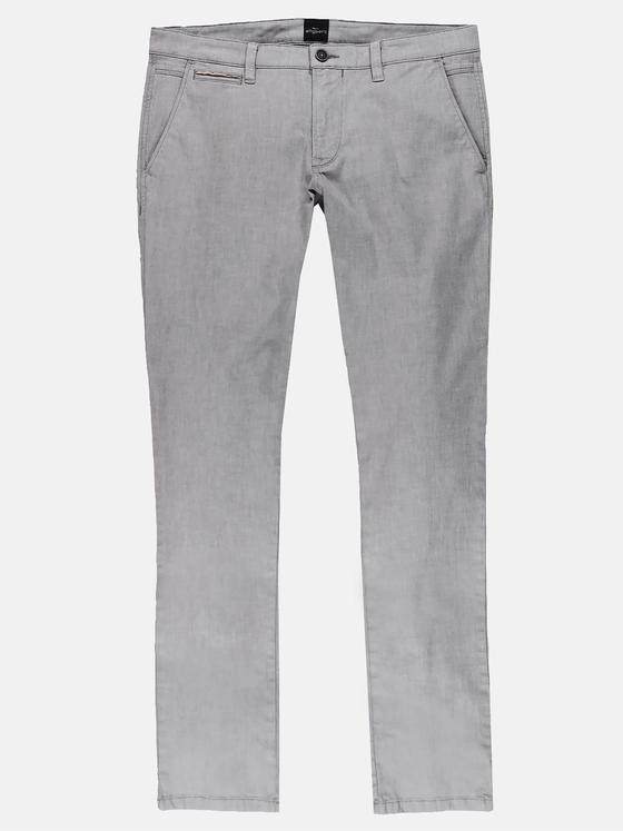 engbers Herren Komfort-Chino mit Elastan Silbergrau 29183