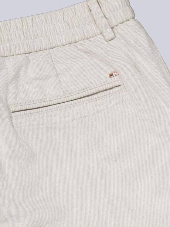 emilio adani Herren Chino aus Leinen Beige 38613