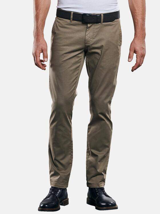 engbers Herren Chino mit gerader Passform Hellbraun 30666
