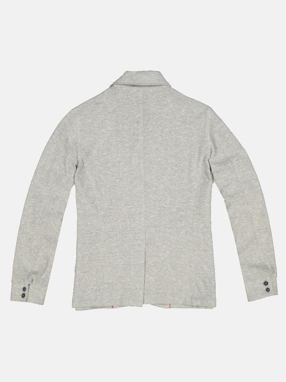 emilio adani Herren Overshirt aus Leinen-Mix Grau 32587