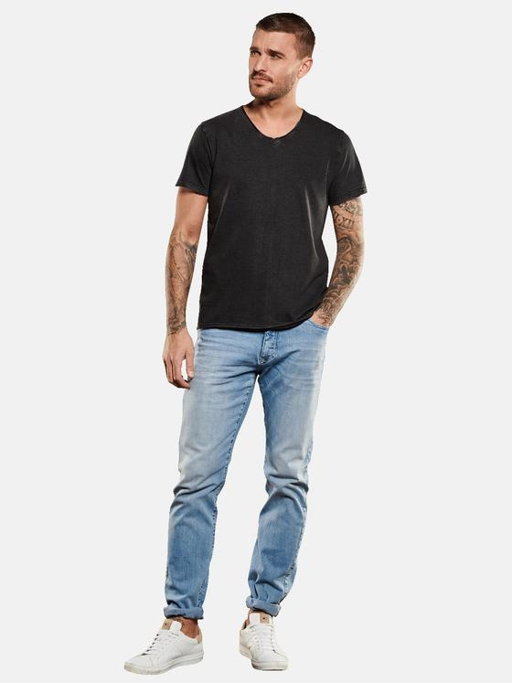 emilio adani Herren T-Shirt regular Grau 35057