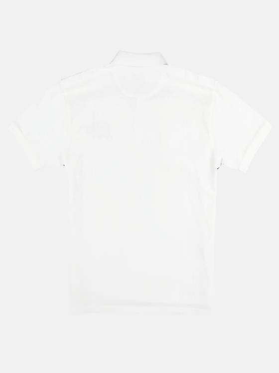 engbers Herren Stylisches Poloshirt mit Applikation Reinweiss 29216