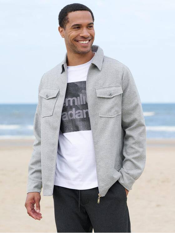 emilio adani Herren Jacke Hellgrau 39890