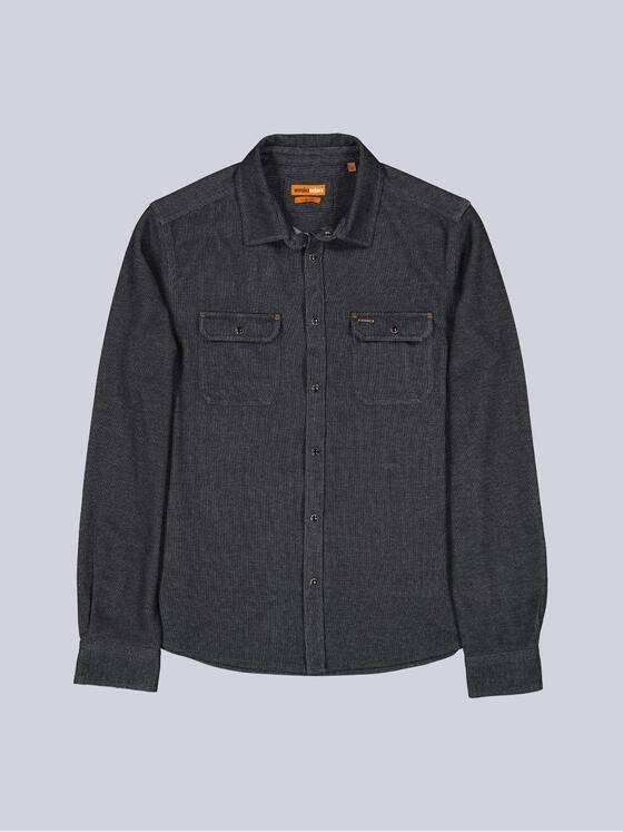 emilio adani Herren Poloshirt langarm Schwarz 39580
