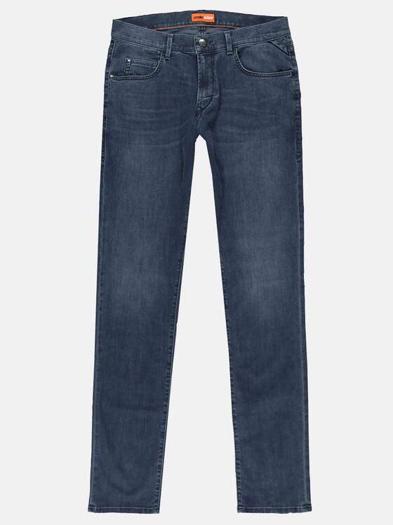 emilio adani Herren Modische Blue Jeans in authentischer Waschung Blau 29275