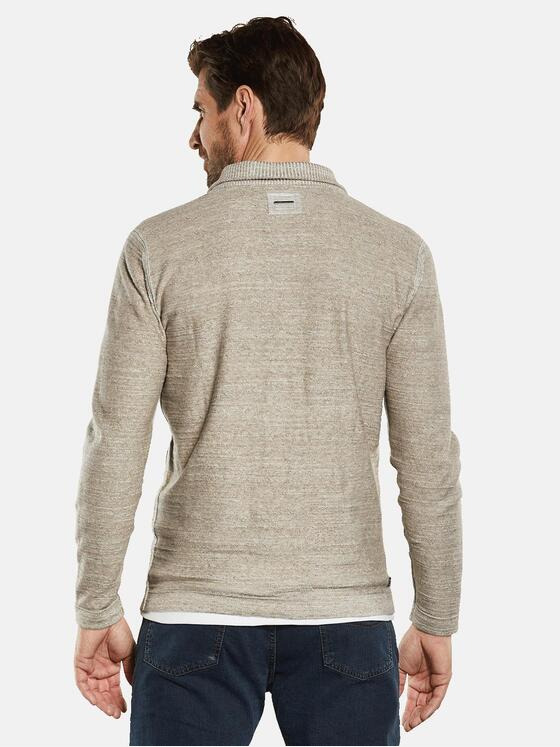 engbers Herren Strickjacke strukturiert Beige 34288