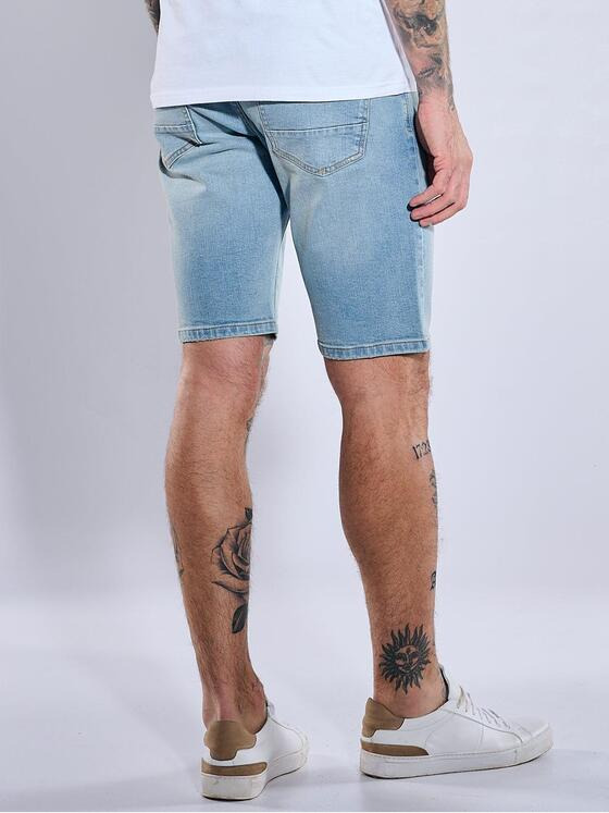 emilio adani Herren Bermuda regular Blau 37104