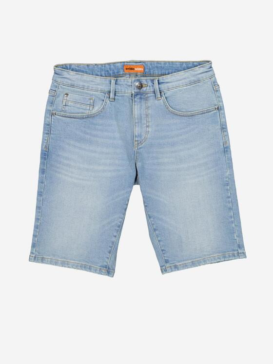 emilio adani Herren Bermuda regular Blau 37104
