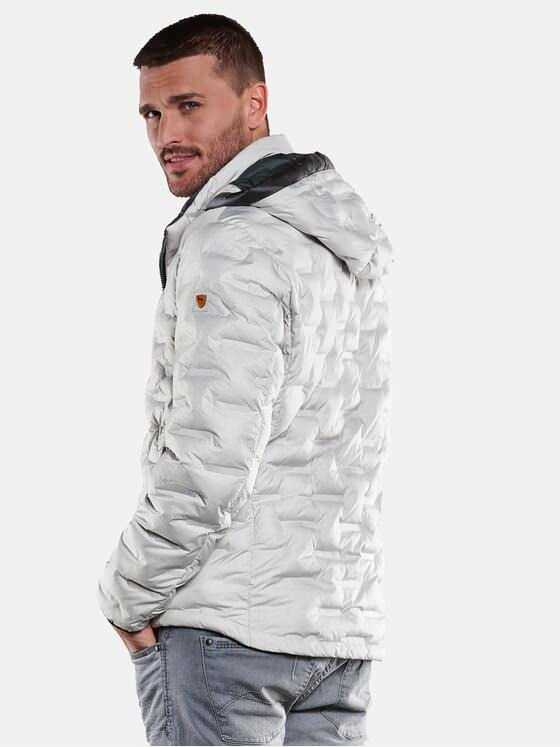 emilio adani Herren Steppjacke mit Kapuze Beige 33282