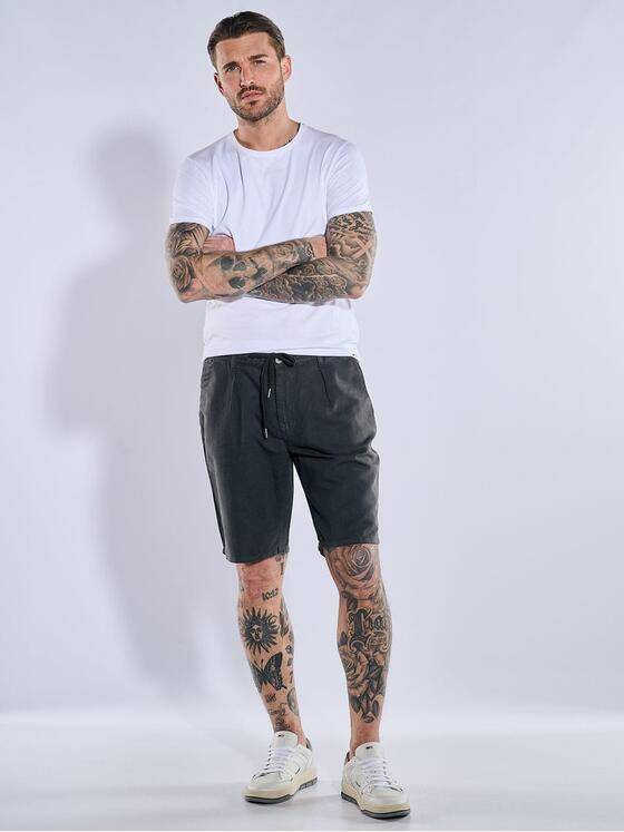emilio adani Herren Bermuda Schwarz 38939