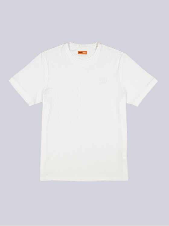 emilio adani Herren Basic-Shirt regular Weiß 35271
