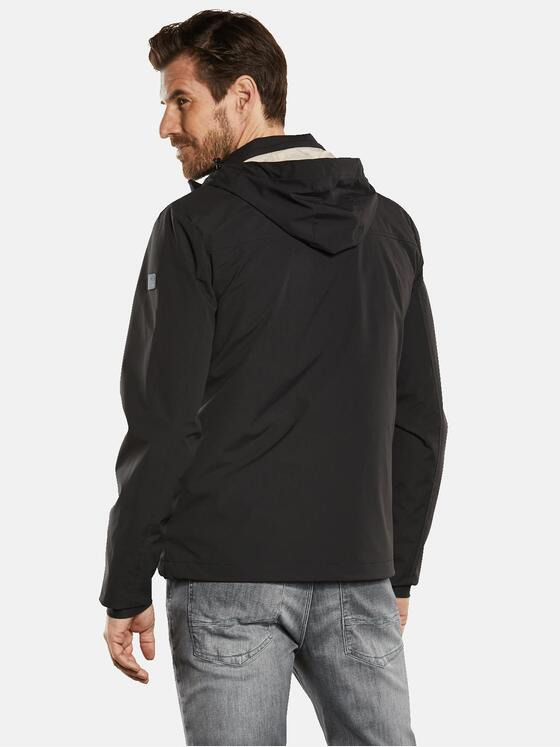 ENGBERS GERMANY Herren Jacke mit herausnehmbarer Weste Schwarz 34433