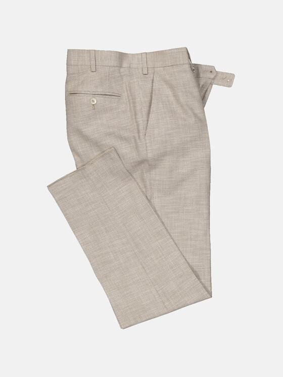 emilio adani Herren Anzug-Hose slim fit Beige 36450
