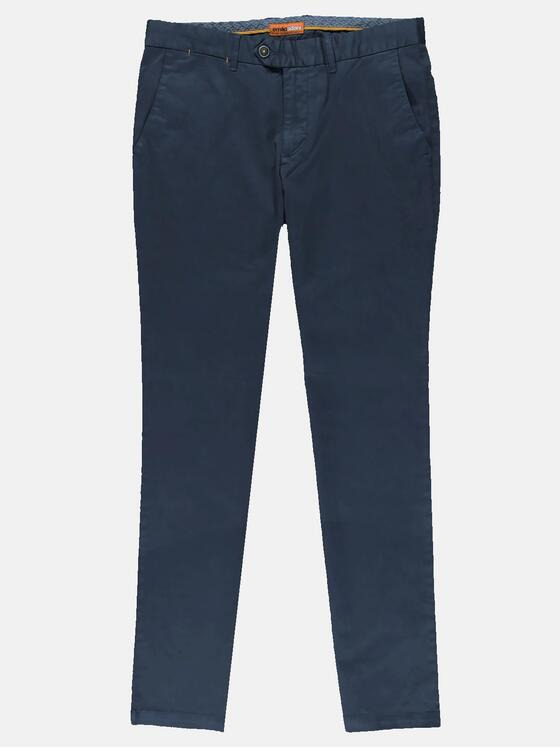 emilio adani Herren Hochwertige Chino mit gerader Passform Blau 31148