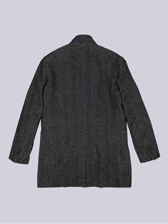 engbers Herren Mantel mit Inlet Anthrazit 33591