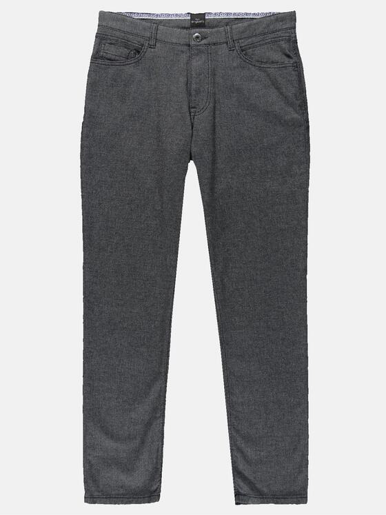 engbers Herren Hose gemustert Anthrazit 31866