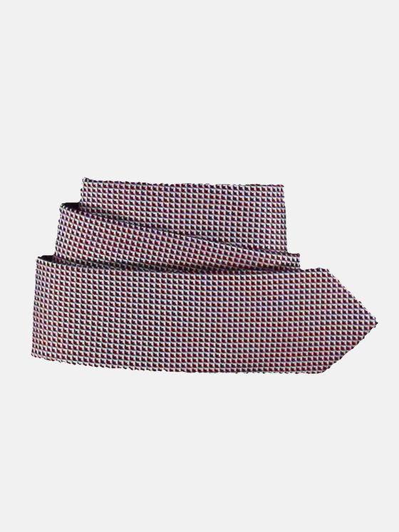emilio adani Herren Krawatte gemustert Rot 31409