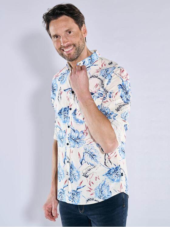 engbers Herren Langarm-Hemd regular Tuerkis 38665