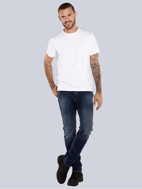 emilio adani Herren Super-Stretch-Jeans slim fit Blau 35497