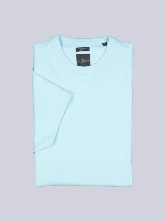 engbers Herren Basic-Shirt "My Favorite" organic Hellblau 39263