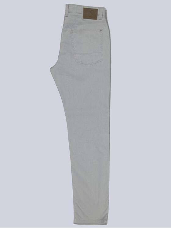 engbers Herren 5-Pocket-Hose regular Silbergrau 38671