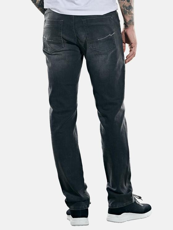 emilio adani Herren Jeans 5-Pocket Superstretch Grau 31893