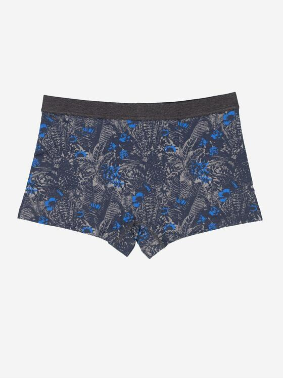 emilio adani Herren Boxershorts gemustert Blau 37349