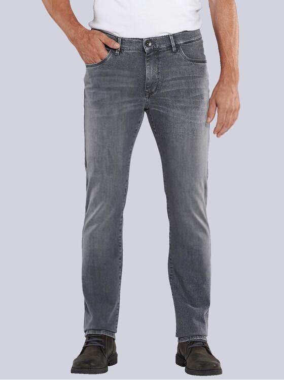 engbers Herren Super-Stretch-Jeans slim fit Grau 35566