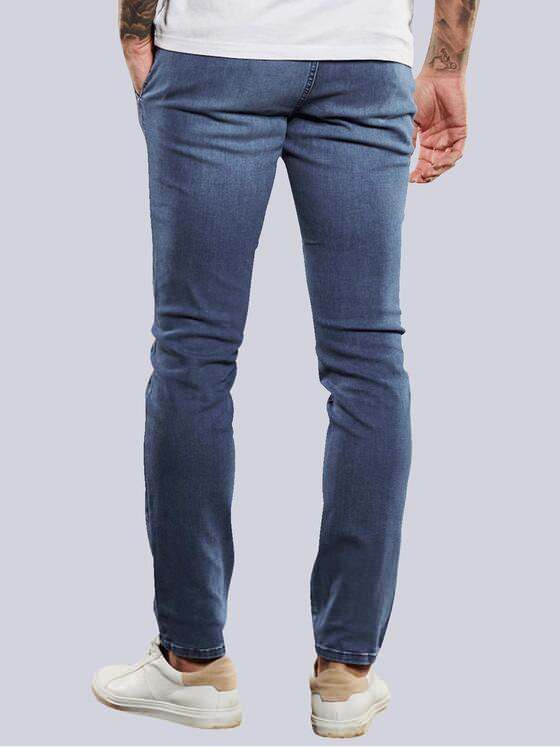 emilio adani Herren Jeans mit Tunnelzug Blau 34324