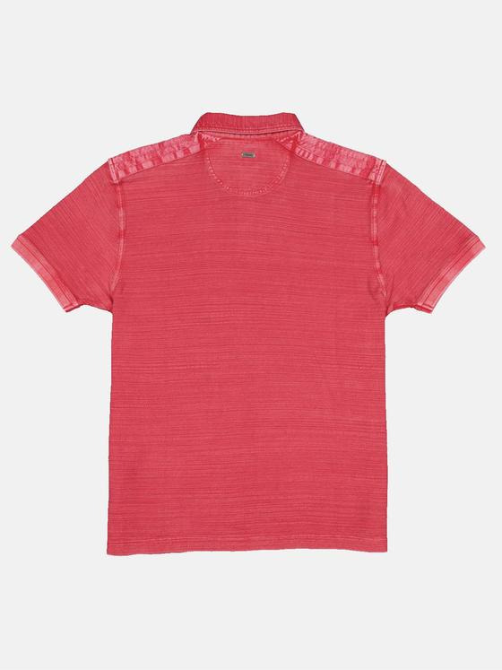 engbers Herren Polo-Shirt strukturiert Rot 33035