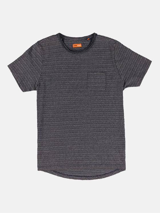 emilio adani Herren T-Shirt rundhals Blau 31830