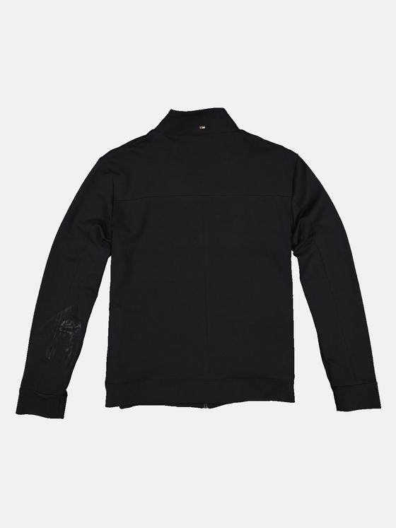 emilio adani Herren Blouson-Jacke Super-Stretch Schwarz 32973