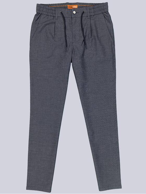 emilio adani Herren Chino mit Tunnelzug Blau 38272