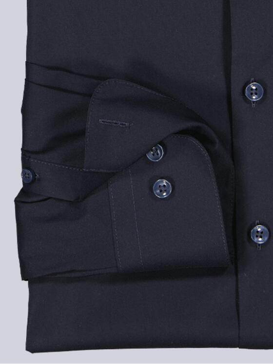 emilio adani Herren Langarm-Hemd "My Favorite" Marineblau 39270