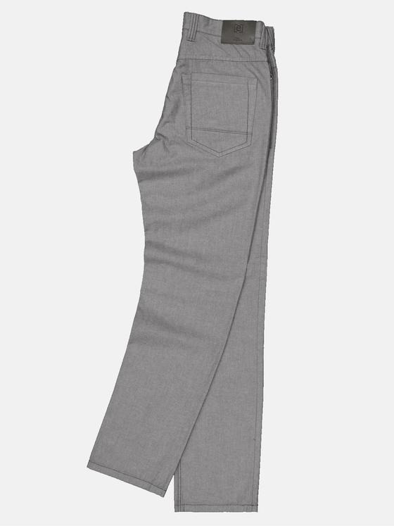 engbers Herren 5-Pocket-Hose slim fit Mausgrau 34689