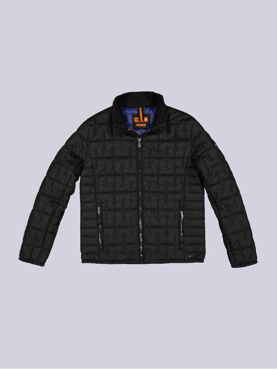 emilio adani Herren Steppjacke regular Schwarz 35194