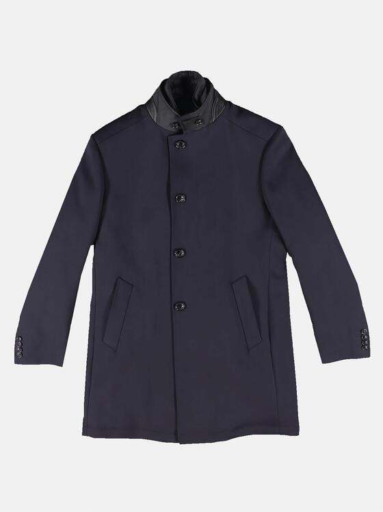 engbers Herren Edler Mantel mit leichter Wattierung Saphirblau 31447