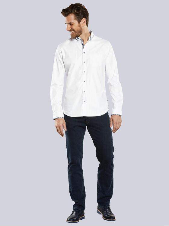 engbers Herren Langarm-Hemd "My Favorite" Blau 36117