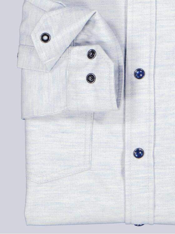 engbers Herren Langarm-Hemd uni Hellblau 39196