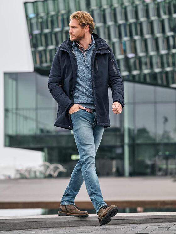 engbers Herren Wasserdichte Funktionsjacke Saphirblau 39253